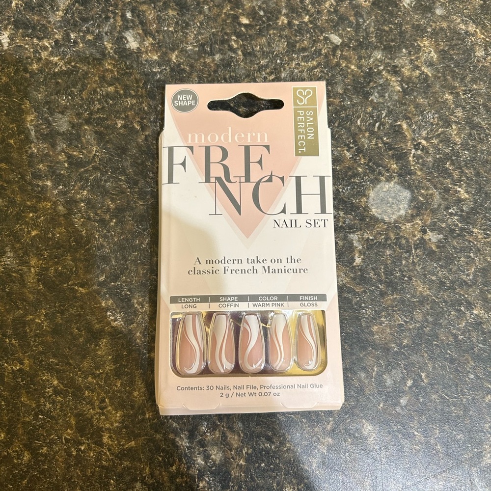 Salon Perfect French Nail Set